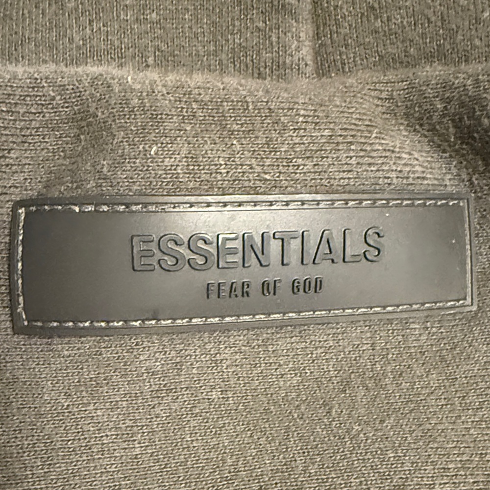Fear of God Essentials Hoodie Charcoal Gray - Picture 4 of 11